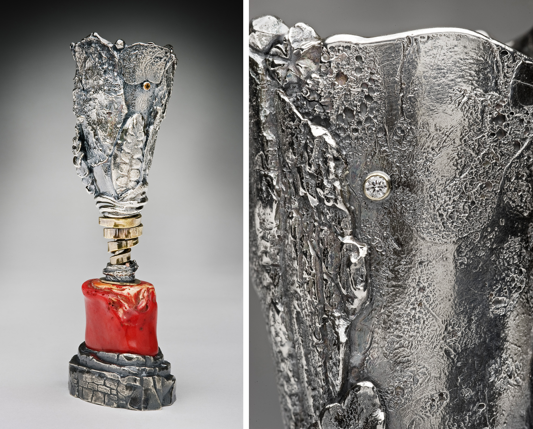 Dante's Divine Comedy -- Climb to Utopia -- vessel & detail