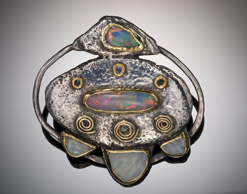 Spontaneous Generation brooch